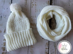 Gorrito de lana de bebe - comprar online