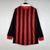 Camisa De Manga Comprida Retrô Do Ac Milan - 09/10 - comprar online