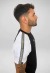 CAMISETA LONGLINE FAIXA DOURADA | PRETO - comprar online