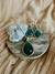 Conjunto banhado a ouro 18k com pedras naturais | Semijoias e Acessórios - comprar online