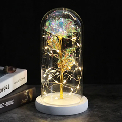 Linda Rosa Artificial Decorativa - comprar online