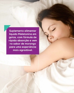 Melatonina líquida - Sabor Morango – 30 ml na internet