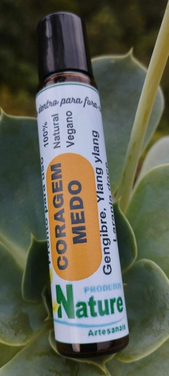 Coragem - Blend de Óleos Essenciais Roll-On 10ml Pronto para uso - loja online