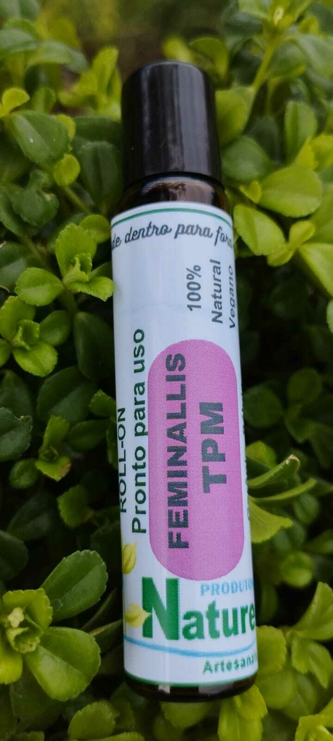 Feminallis TPM - Blend de Óleos Essenciais Roll-On 10ml - Pronto para uso