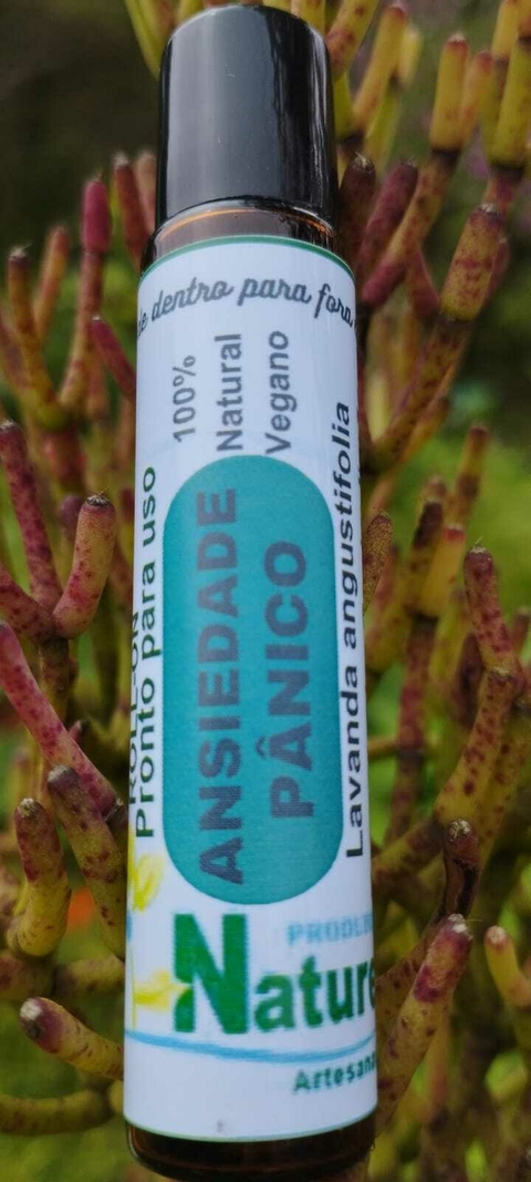 Ansiedade/Pânico - Blend de Óleos Essenciais Roll-on 10ml pronto para uso