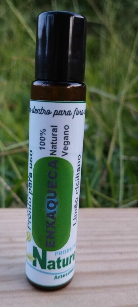 Enxaqueca - Blend de Óleos Essenciais Roll-on 10ml pronto para uso