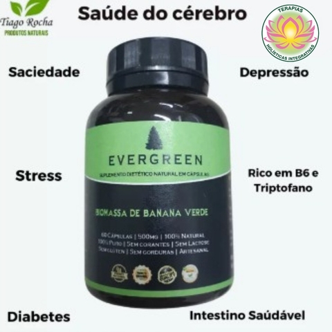 Anti Depressivo Biomassa Banana 60 cápsulas
