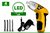 Parafusadeira Elétrica E Kit Ferramentas - Jk Store