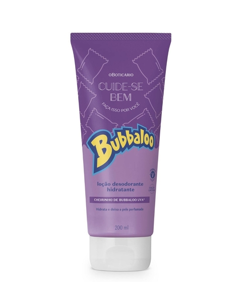 Hidratante corporal Uva Bubbaloo