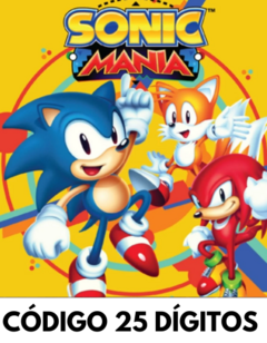 SONIC MANIA XBOX - 25 DIGITOS ARG