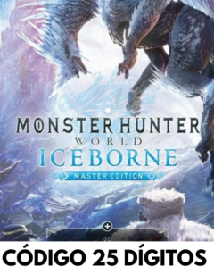 MONSTER HUNTER WORLD: ICEBORNE MASTER EDITION XBOX - CÓDIGO 25 DÍGITOS BR