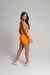 Short Cós Costura Laranja - comprar online