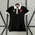 Camisa Vasco da Gama II 23/24 - Torcedor Kappa Feminina - Preta com detalhes em dourado