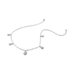 brinco em ouro 18k com diamantes