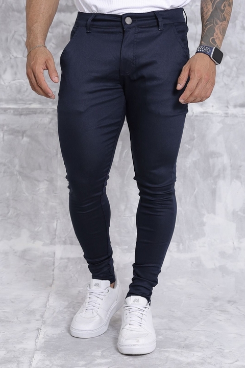 CALÇA ALFAIATARIA AZUL CETIN