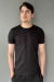CAMISETA BASICA ALGODÃO MENEGOTTI PRETA - comprar online