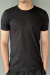 CAMISETA BASICA ALGODÃO MENEGOTTI PRETA na internet