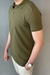 CAMISA GOLA POLO SLIM RAGLAN VERDE na internet