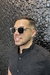 OCULOS DE SOL PARKER UNISSEX QUADRADO-CRISTAL COM DOURADO - comprar online