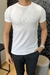 CAMISETA BASICA ALGODÃO CANELADO OFF WHITE - comprar online