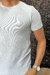 CAMISETA BASICA ALGODÃO CANELADO AZUL BEBE - G D O Z Z E OUTFITS
