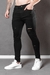 CALÇA SKINNY SARJA PRETA DESTROYED