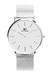 Relógio Minimalista unissex Pulseira Prata Harlem Silver 40mm na internet