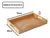 Bandeja Retangular de bambu 33 x 32 x 4cm - loja online