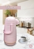 GARRAFA TÉRMICA VALENTINA 1 LITRO ROSA SUAVE -  Decoração para casa, enfeites, presentes, mesa posta, utilidades domésticas e organização - Inspira a Decor