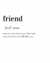 Friend