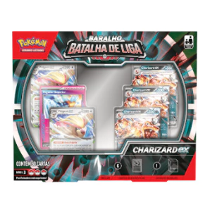 (PT-BR) Baralho Pré Construído - Baralho Batalha de Liga - Charizard ex