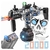 MP7 MP17 MP17-Pro Manual & Automático Dual Mode Gel Ball Blaster Gun Pistol com Cauda Ajustável