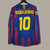 Camisa retrô Barcelona Ronaldinho Home manga longa 07/08 na internet