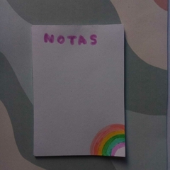 Notas 7x10cm 32 hojas - tienda online