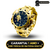 Relógio Invicta Venom Skull Dourado Banhado a Ouro 18K A Prova D'água Luxo