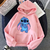 Moletom feminino casual Lilo & Stitch na internet