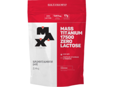 Mass Titanium 17500 ZERO LACTOSE 2,4kg - Max Titanium