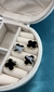 Brinco Trevo Detalhe Preto (Inspiração Virgínia Fonseca)