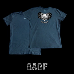 REMERA "CRAZY STRENGTH" NEGRA - comprar online