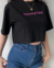 Cropped Streetwear Radi - Preta na internet