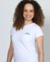 Camiseta Babylook - Branca - comprar online