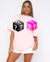 Oversized Streetwear Misterioso - Rosa - comprar online