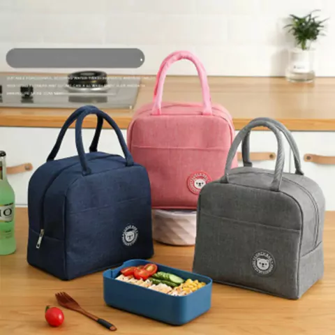 Bolsa Térmica Lancheira Para Manter Temperatura De Alimentos