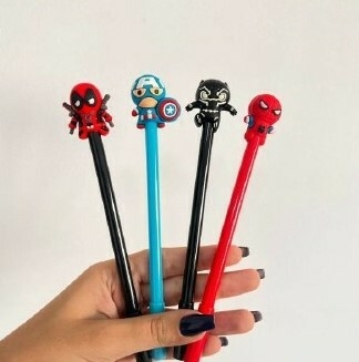 Caneta Divertida Heróis