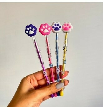 Lapiseira Troca Ponta Divertida Patinha