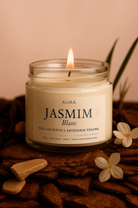 Vela Aromática Jasmim Blanc 100g - comprar online