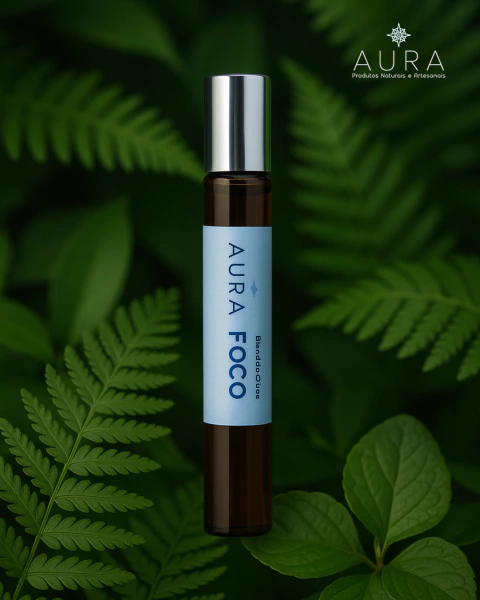 Blend de Oléos Essenciais Rollon Foco (Dispersão e desatenção) 10ml - comprar online