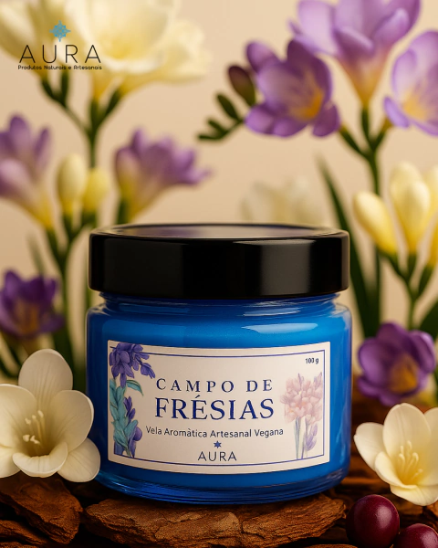 Vela Aromática Campo de Frésias 100g - comprar online