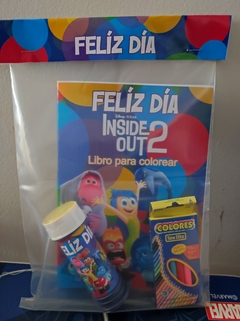 Libro A5 para colorear mas Stickers - H&H FANTASÍA Y SABOR 