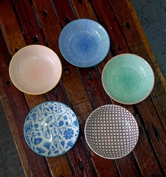 PLATO PORCELANA SURTIDO - comprar online